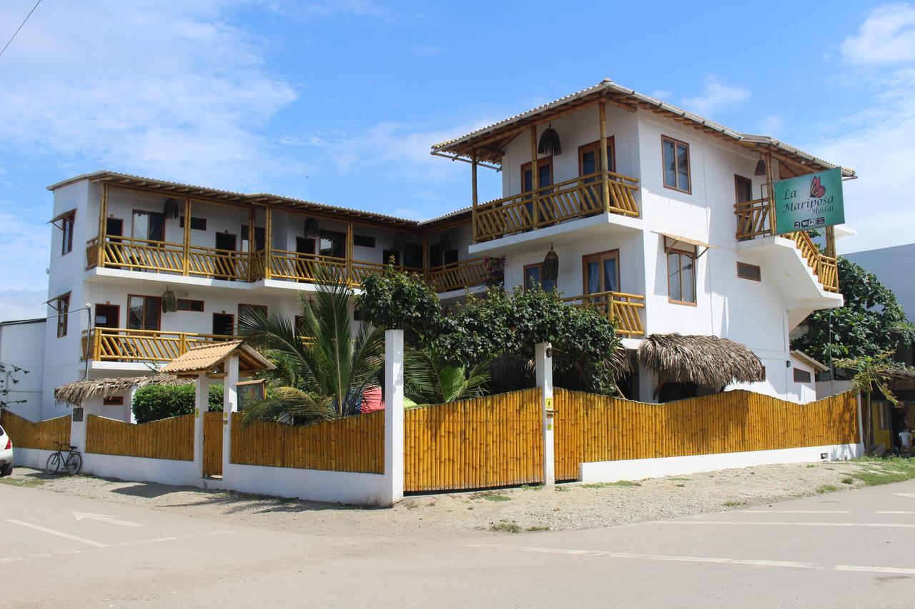 La Mariposa Hostal Olón Esterno foto