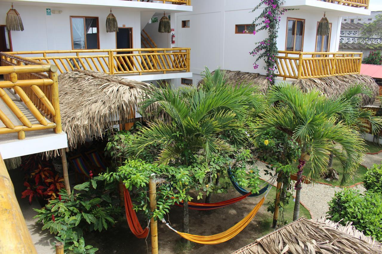 La Mariposa Hostal Olón Esterno foto