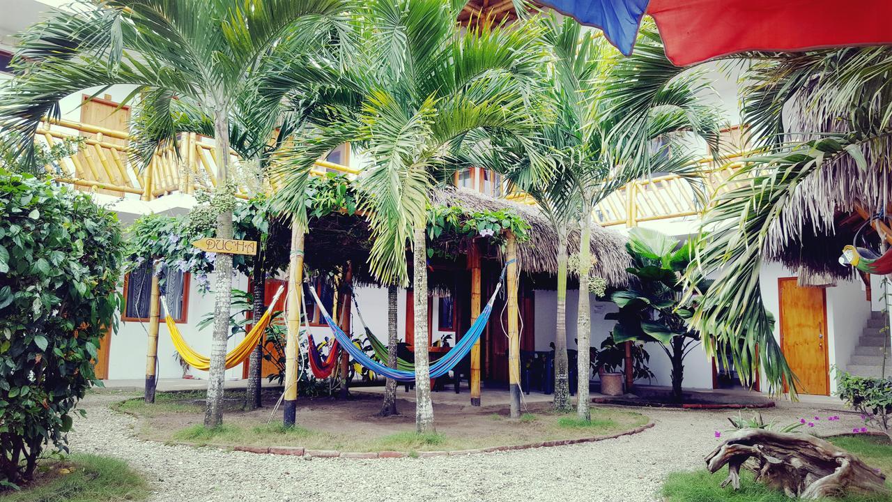 La Mariposa Hostal Olón Esterno foto