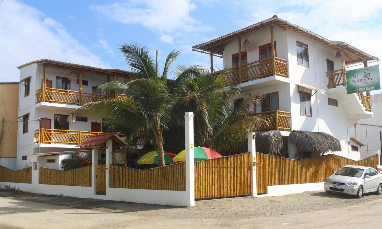La Mariposa Hostal Olón Esterno foto